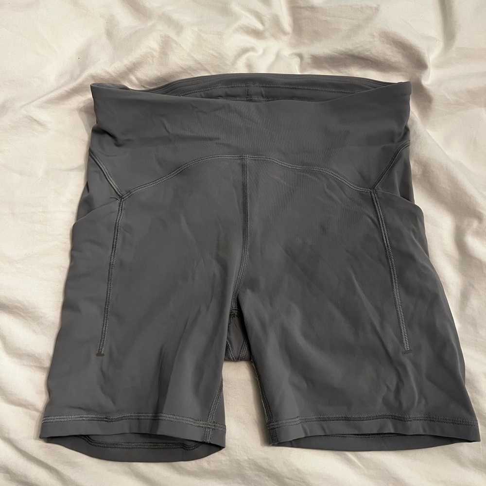 Lululemon Power Thru high rise shorts